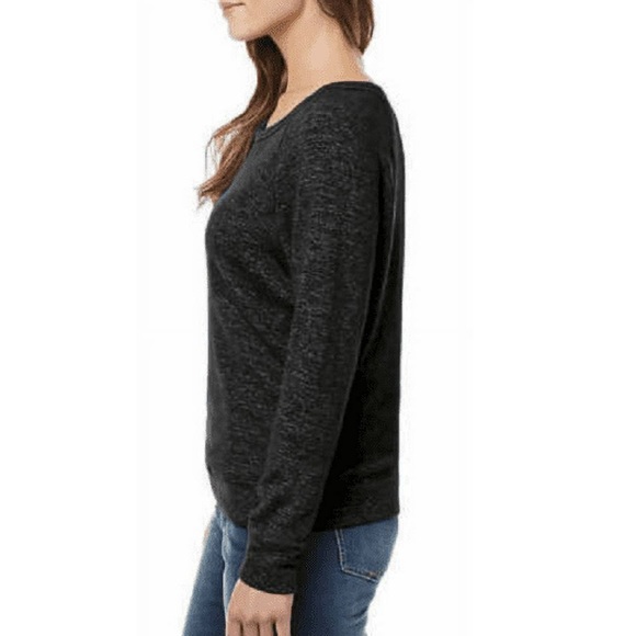 Buffalo David Bitton Solid Dark Gray Crewneck Long Sleeve Pullover Sweater - Picture 3 of 8